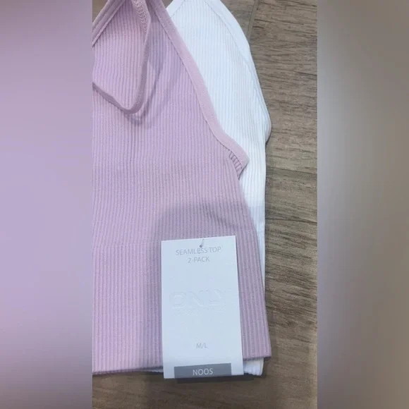 BNWT Ribbed Bralette 2-pack - Picture 3 of 5